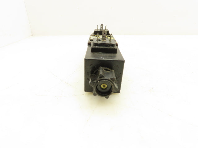 Parker D1VW4CNJWF70X4593 Hydraulic Solenoid Valve 3-Pos 24VDC 3000 PSI