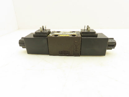 Parker D1VW4CNJWF70X4593 Hydraulic Solenoid Valve 3-Pos 24VDC 3000 PSI