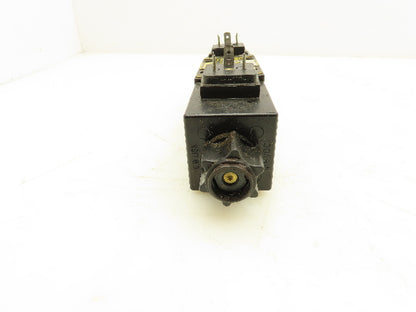 Parker D1VW4CNJWF70X4593 Hydraulic Solenoid Valve 3-Pos 24VDC 3000 PSI