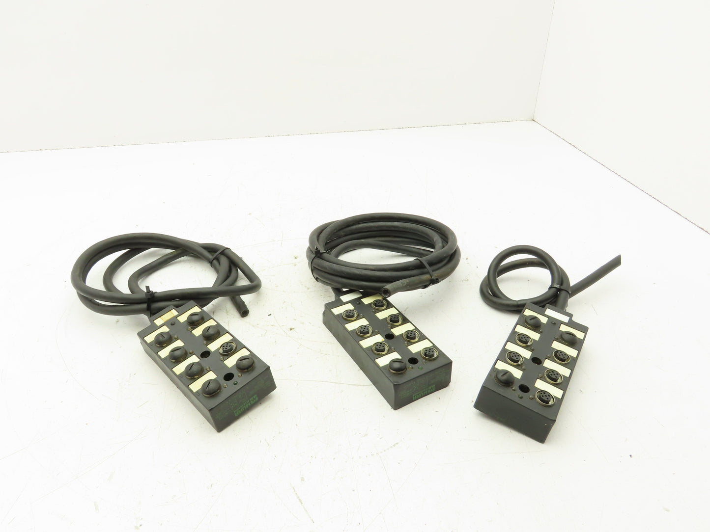 Murr Elektronik Sensor Distributor Box 8 Port 24V 12A Lot of 3