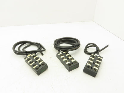 Murr Elektronik Sensor Distributor Box 8 Port 24V 12A Lot of 3