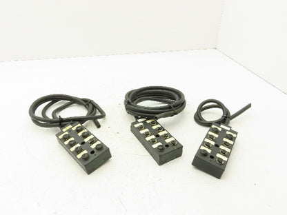Murr Elektronik Sensor Distributor Box 8 Port 24V 12A Lot of 3