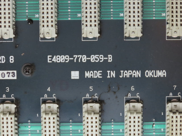 Okuma E7191-855-018-2 Opus7000 Card Slot Rack Chassis W/Motherboard and Cards