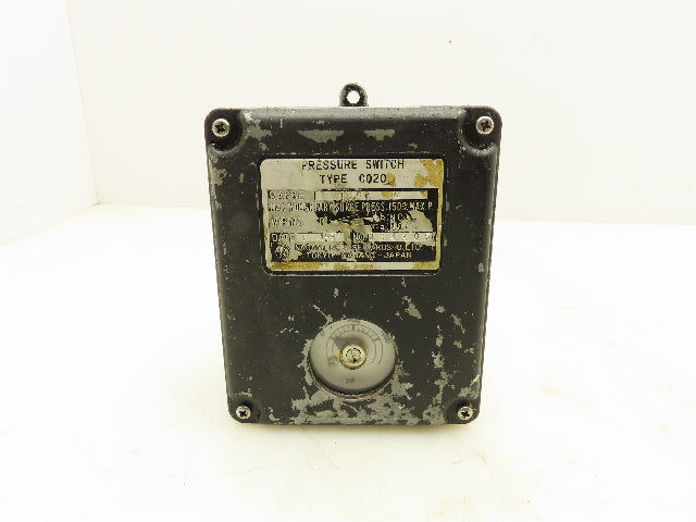 Nagano Keiki CQ20 Pressure Switch 1000 PSI  Lot of 2