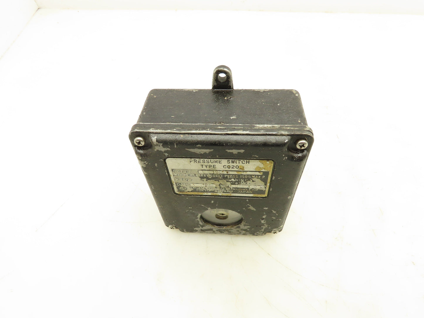 Nagano Keiki CQ20 Pressure Switch 1000 PSI  Lot of 2