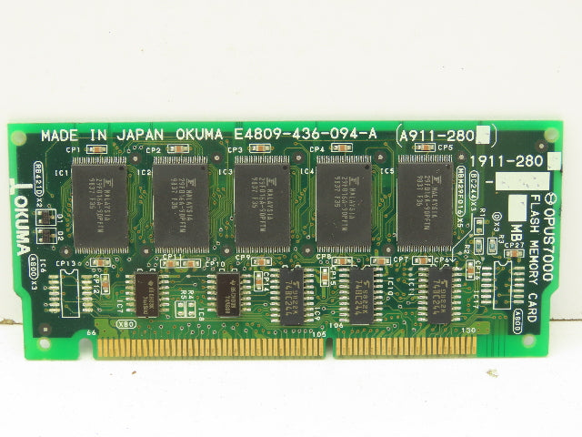 Okuma 1911-2805 Opus7000 Flash Memory Card 8MB
