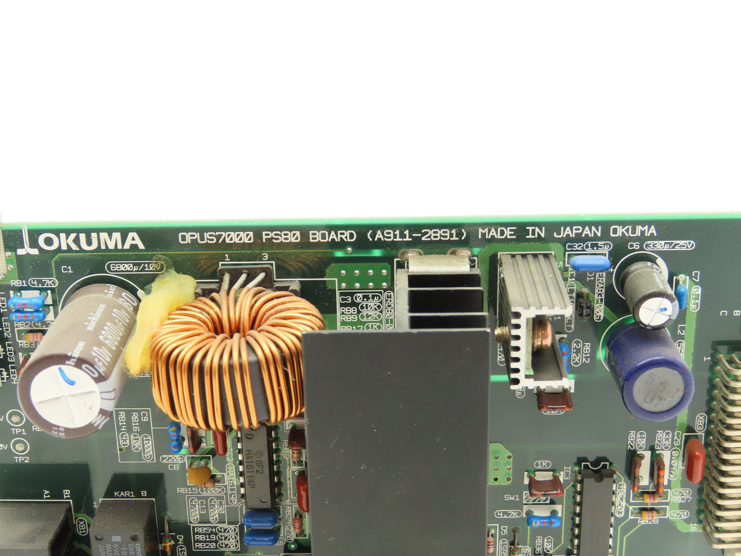 Okuma 1911-2891 E4809-045-229 Opus7000 PS80 Circuit Board