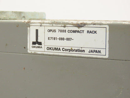 Okuma E7191-090-007 Opus7000 Compact Rack Chassis with Motherboard