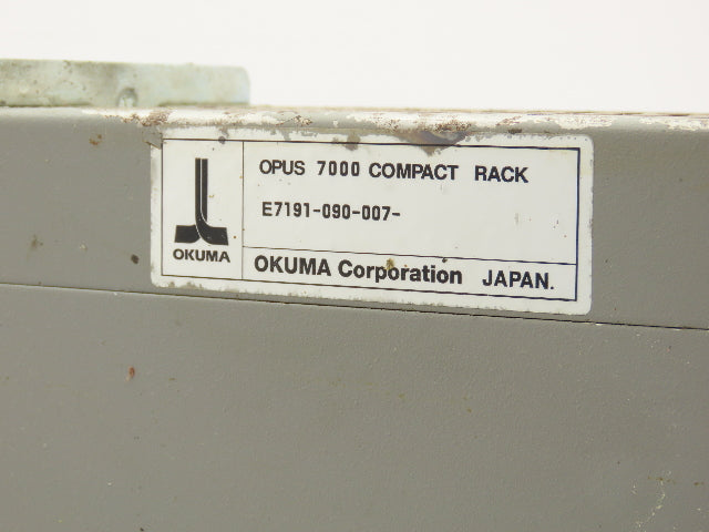 Okuma E7191-090-007 Opus7000 Compact Rack Chassis with Motherboard