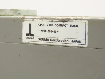 Okuma E7191-090-007 Opus7000 Compact Rack Chassis with Motherboard