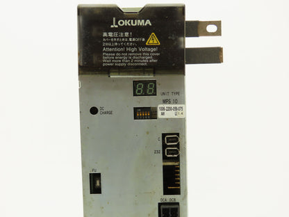 Okuma MPS-10 AC Servo Drive Power Supply Unit