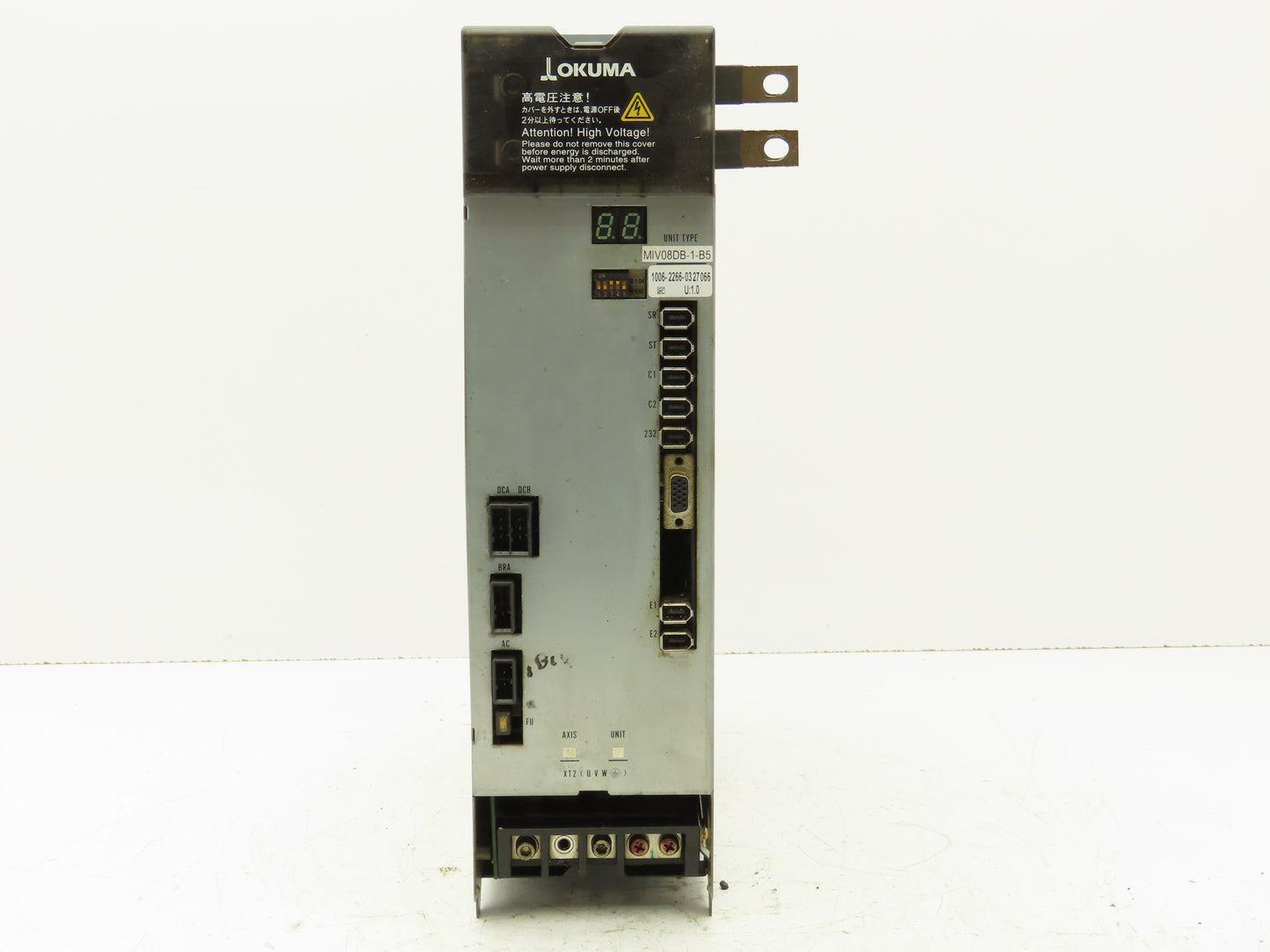 Okuma MIV08DB-1-B5 AC Servo Amplifier Drive Unit U1.0