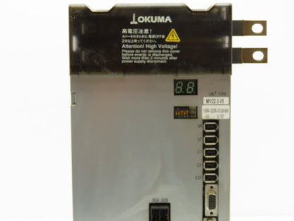 Okuma MIV22-3-V5 AC Servo Amplifier Spindle Drive Unit U1.07