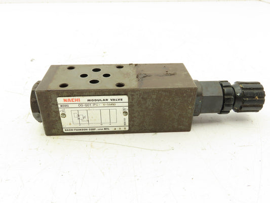 Nachi OG-G01-PC-K-5645D Hydraulic Pressure Reducing Modular Stack Valve D03