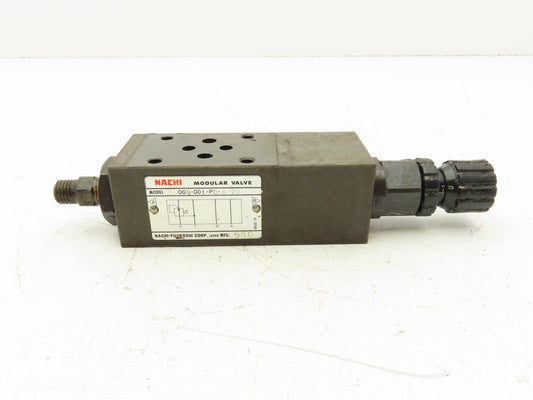 Nachi OGB-G01-PC-K-20 Hydraulic Pressure Reducing Modular Stack Valve D03