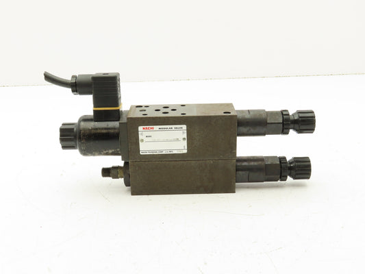Nachi OGS-G01-ACC-K-D2-5898B Hydraulic 2-Pressure Reducing Modular Valve 24VDC