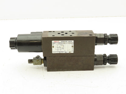 Nachi OGS-G01-P1C-K-D2-5938C Hydraulic 2-Pressure Reducing Modular Valve 24VDC