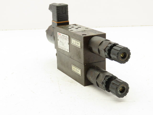 Nachi OGS-G01-P1C-K-D2-21 Hydraulic 2-Pressure Reducing Modular Valve 24VDC