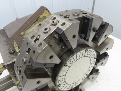 Okuma Crown 762E CNC Lathe 12-Position Turret Tool Changer