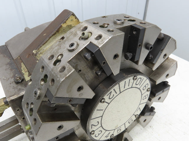 Okuma Crown 762E CNC Lathe 12-Position Turret Tool Changer
