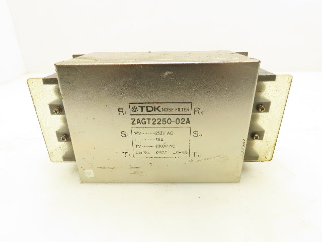 TDK ZAGT2250-02A Noise Filter 250V 50A Lot of 6
