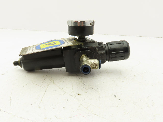 Norgren B73G-3AK-AD1-RMN Air Regulator Filter Combo w/Lockout Valve 250psi