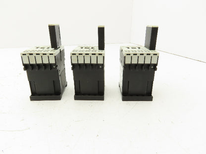 Siemens 3RH1122-2BB40 Auxiliary Contactor 600VAC 10A Lot Of 3