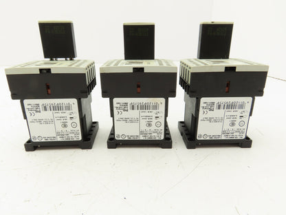 Siemens 3RH1122-2BB40 Auxiliary Contactor 600VAC 10A Lot Of 3