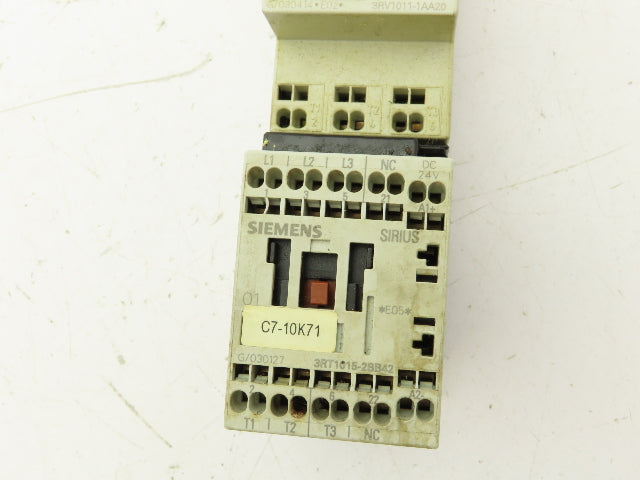 Siemens 3RV1011-1AA20 Circuit Breaker With Contactor 690V 1.1-1.6A 3 Pole