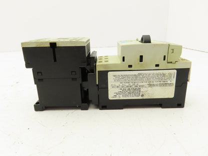 Siemens 3RV1011-1AA20 Circuit Breaker With Contactor 690V 1.1-1.6A 3 Pole