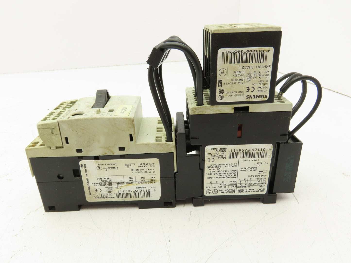 Siemens 3RT1015-2BB41 Contactor With Circuit Breaker 24VDC 7A 3kW 3 Pole