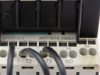 Siemens 3RT1015-2BB41 Contactor With Circuit Breaker 24VDC 7A 3kW 3 Pole