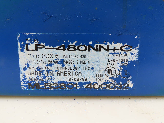 Innovative Technology LP-480NN+C The IT Protector Voltage Surge Suppressor 480V