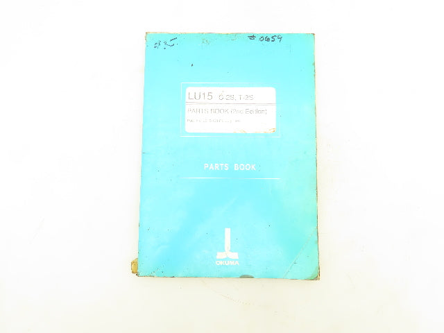 Okuma LU15 CNC Operator & Maintenance Manual with Parts Book OSP7000L NC Lathe