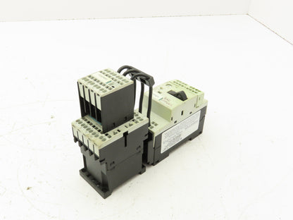 Siemens 3RV1011-1HA20 Circuit Breaker With Contactor 24VDC 3-7A 3KW/400V 3 Pole