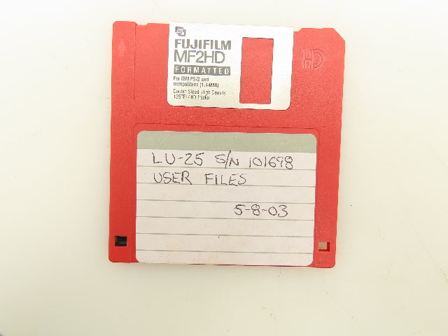 Okuma LU25 CNC Lathe Floppy Disc Files OSP-E100 / OSP-U100 / OSP7030