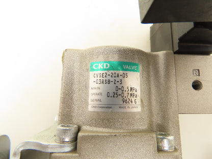 CKD CVSE2-20A-05 Coolant Valve W/Solenoid 12-24VDC 3/4" NPT