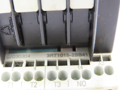 Siemens 3RT1015-2BB41 Contactor With Circuit Breaker 24VDC 16A 600V