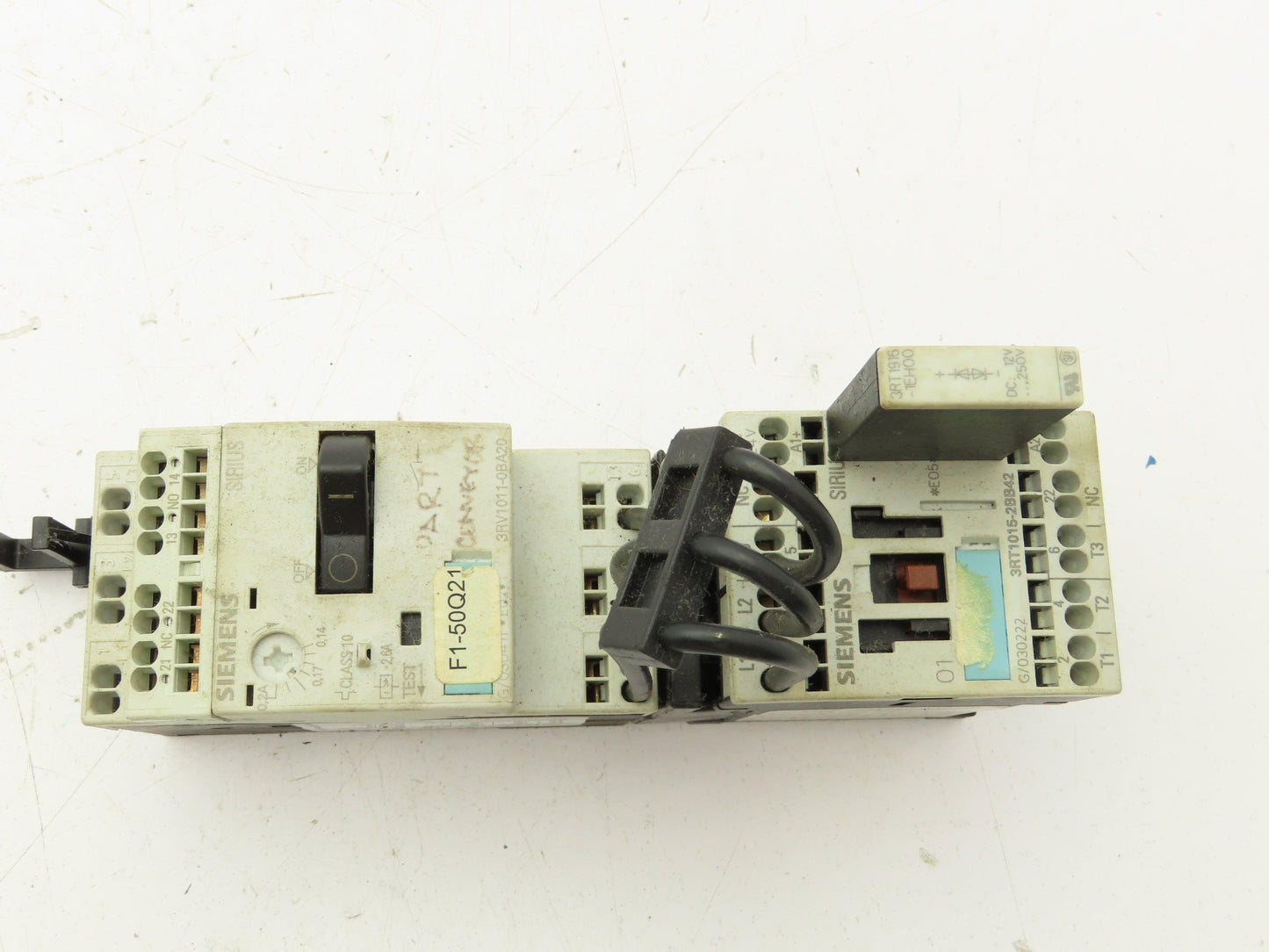 Siemens 3RT1015-2BB42 Contactor With Circuit Breaker 24VDC 7A 1NC 3 Pole