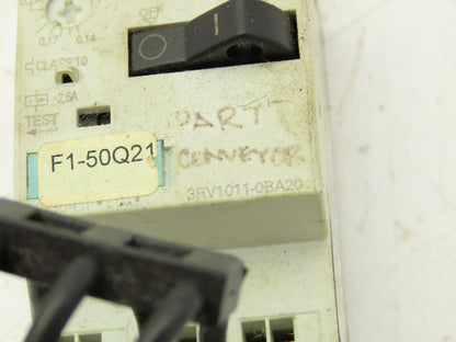 Siemens 3RT1015-2BB42 Contactor With Circuit Breaker 24VDC 7A 1NC 3 Pole