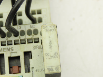 Siemens 3RT1015-2BB42 Contactor With Circuit Breaker 24VDC 7A 1NC 3 Pole