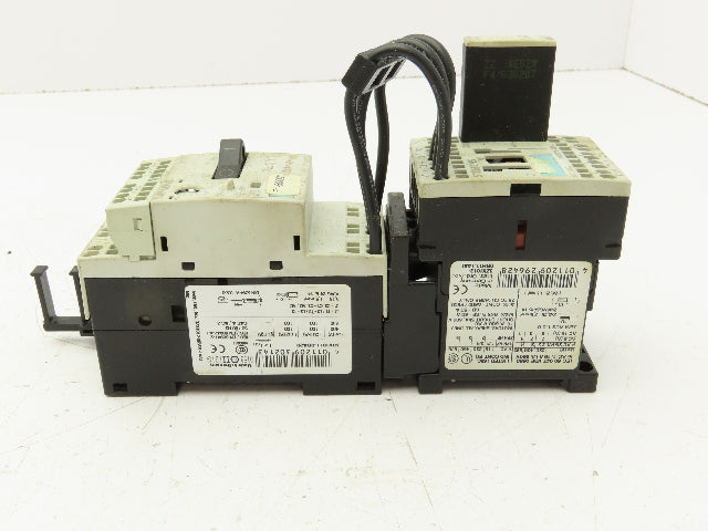 Siemens 3RT1015-2BB42 Contactor With Circuit Breaker 24VDC 7A 1NC 3 Pole