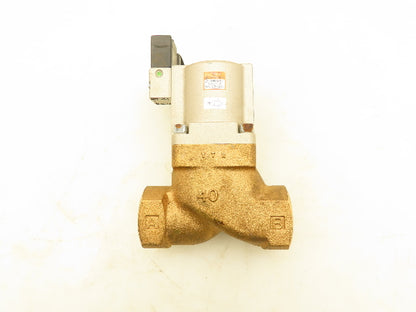 CKD SVB1A-40A-03RS Coolant Valve with Solenoid 12-24VDC 1-1/2" NPT