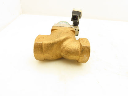CKD SVB1A-40A-03RS Coolant Valve with Solenoid 12-24VDC 1-1/2" NPT