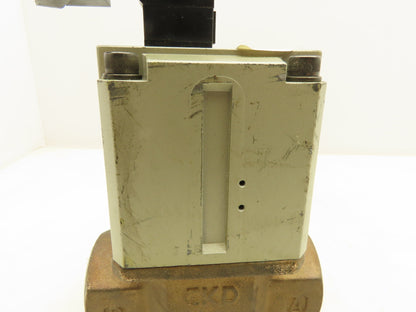 CKD NSB1A-40A-03RS Solenoid Coolant Valve 24VDC 1-1/2 NPT