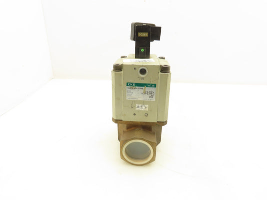 CKD NSB1A-40A-03RS Solenoid Coolant Valve 24VDC 1-1/2 NPT