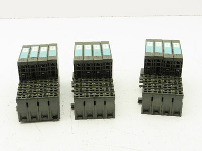 Siemens 6ES7 131-4BD00-0AA0 Digital Input Module With Terminal 24VDC Lot Of 12
