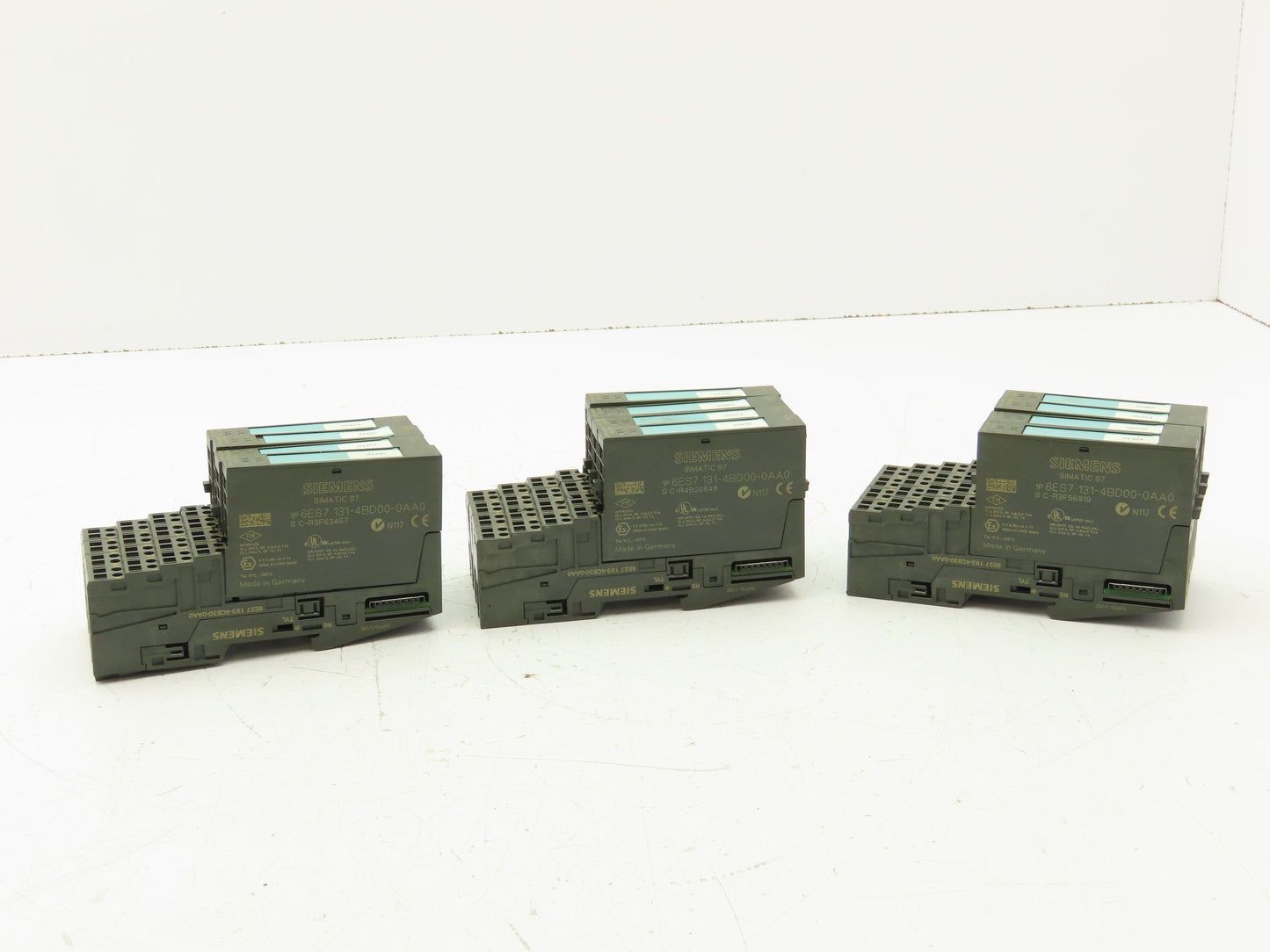 Siemens 6ES7 131-4BD00-0AA0 Digital Input Module With Terminal 24VDC Lot Of 12