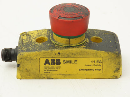ABB Jokab Safety SMILE 11EA Red Pushbutton E-Stop Switch