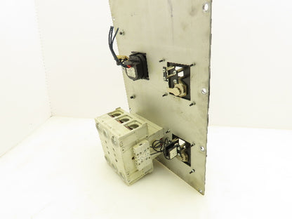 DMG Gildemeister 0703-MI-0126 CNC Lathe Switch Panel Hourmeter 200A Disconnect